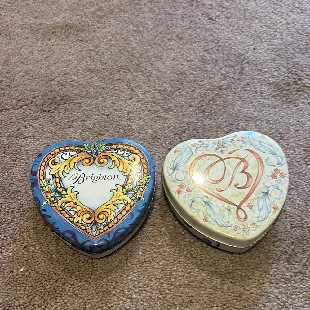 Brighton Heart Shapes Tins